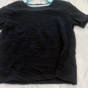 H&M Black Short Sleeve Kids Tee